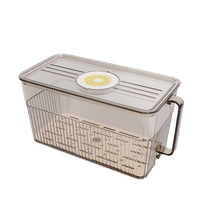 Jianxi refrigerator storage box kitchen vegetable crisper dumpling organizing artifact freezing special egg storage box