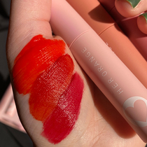 Three-color lip glaze moisturizing suit Net red same female student Velvet girl heart parity niche brown bean paste lip gloss