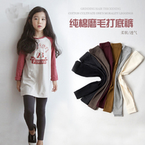 Spring dress new basic girls thick leggings childrens cotton Joker slim slim pants stretch pants