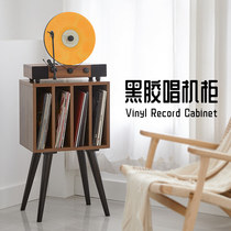 Van Nishi vertical vinyl cabinet bedroom living room record storage cabinet phonograph base Bluetooth speaker bookcase