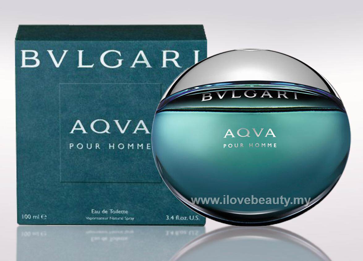 bvlgari aqva pour homme宝格丽水能量碧蓝香水套装50ml100ml