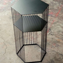 Old blacksmith Mini Net red ins Wind office living room snack cabinet home small shelf floor storage