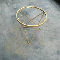 Customized table stand iron table leg glass bracket rock board table foot desk small coffee table marble table leg