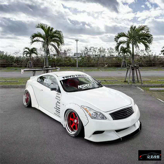 英菲尼迪g25 g35 g37改装lb performance宽体大包围前杠后杠排气