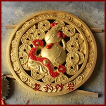 Sandstone relief like Jade Zhaocai Pendant High-end Hotel Villa Door Head Hanging Wash Flower Pot