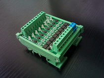 8-way input fully compatible with NPN output Mitsubishi Siemens PLC power amplifier solenoid valve drive board