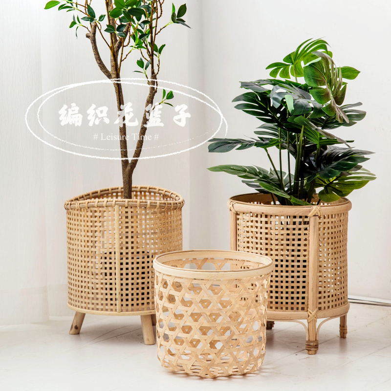 Vines Flower Basket Flowerpots FLOWER SHELF LIVING ROOM WITH FLOOR STYLE BONSAI PLANT PUTTING SHELF BALCONY MULTI-MEAT GREEN LOO-TAOBAO