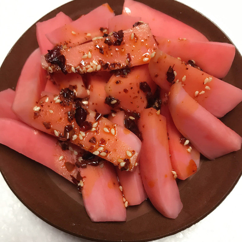 四川特产正宗农家酸辣泡萝卜 老坛酸萝卜孕妇泡菜 自制泡胭脂萝卜