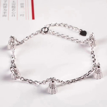 925 silver bracelet fashion Korean personality badminton bracelet temperament cute jewelry for men and women birthday gift jewelry