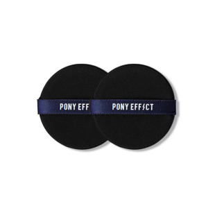 Pony effect水光粉扑气垫粉底液专用不吃粉散粉上妆粉扑干湿两用