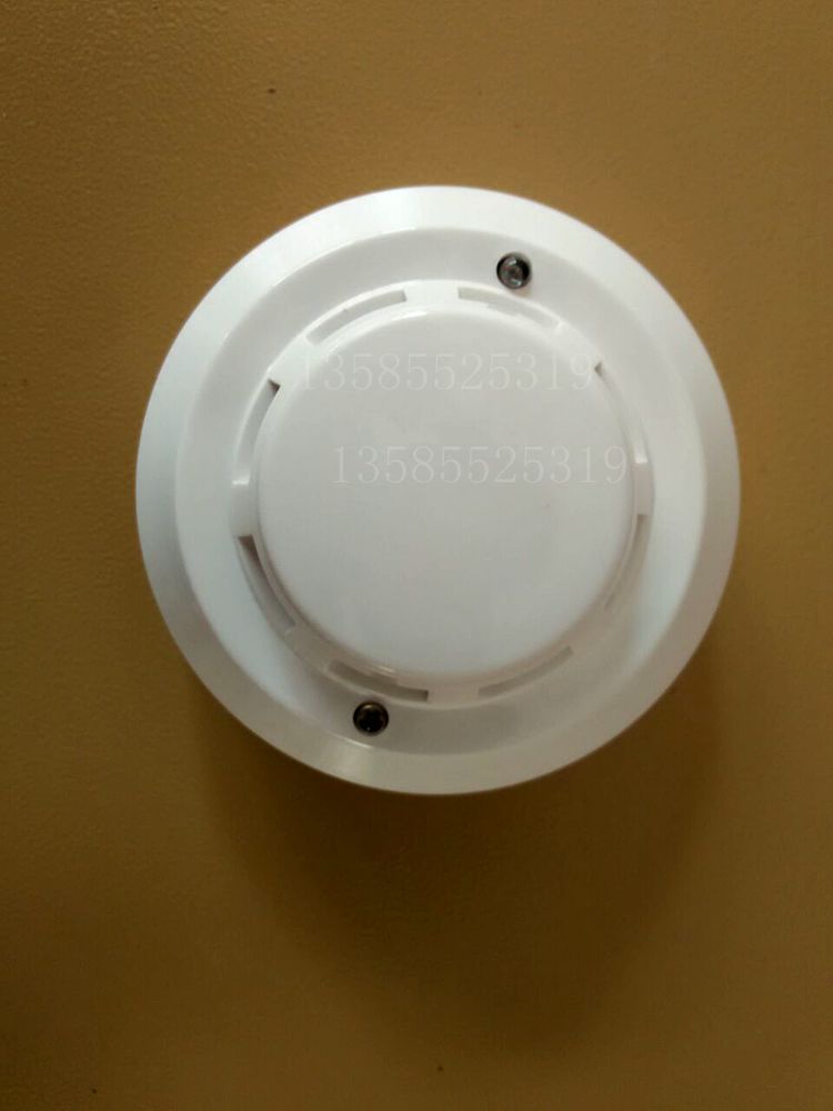 有线联网12v烟雾报警器消防火灾探测器家用烟感报警器 常开常闭
