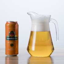 Creative beer mug big beer pot pour beer cup glass bottle glass bottle glass 5 to 10 yuan cold water