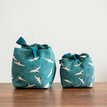 Tea Set Packaging Cloth Bag Containing Teapot Bag Thickened Tea Cup Cloth Bag Travel Out Portable Bag Tea Tract Accessories