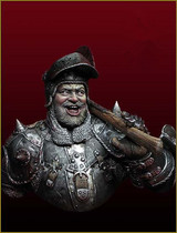 1:10 resin bust warrior ancient bust 165