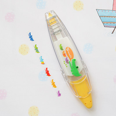 hand ledger color stiers korean stationery creative push-type lace correction tape cute decoration tape hand  diary decoration