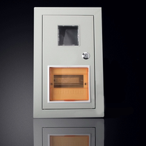 Household single-phase meter box 1 household 2 households 3 households 4 households 6 households 8 households open and concealed embedded iron shell Electric Gate Fire meter box