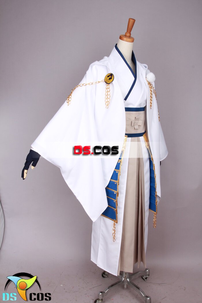 刀剑乱舞 鹤丸国永 cosplay服装 战斗服盔甲cos服装