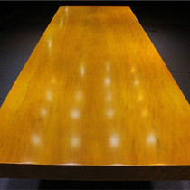 Size: 310-106-10 Yellow flower pear large plate New Chinese solid wood tea table and chairs combined desk table painting case