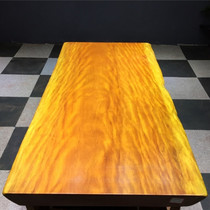 Size: 150-77-8 Yellow flower pear large plate New Chinese solid wood tea table and chairs combined desk table painting case