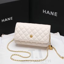 FRENCH DUDK BRAND PACKAGE BAG 2021 NEW TIDE SMALL BALSAMER CHAIN GOLD BALL SMALL BAG 100 PITCH SATCHEL BAG