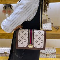 French DUDK womens bag crossbody bag light luxury brand niche design high temperament fashion one shoulder small square bag