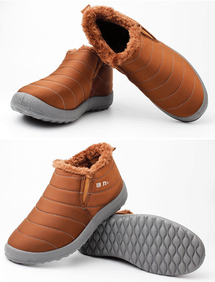 上海正品回力棉鞋男鞋冬季保暖鞋女高帮加绒防滑防水雪地短靴棉靴_不