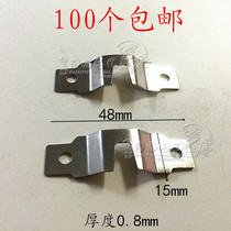 Silver photo frame hook straight strip hook 100 oil painting hook Picture frame hanging piece cross stitch ice crystal painting