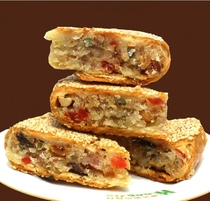 Mamp cake 450g bag Hunan food specialty leisure snacks old-fashioned traditional handmade pastry heart cake five kernel moon cake