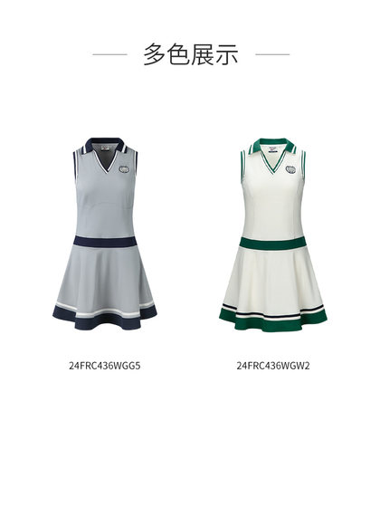 Reebok 공식 24 년 뉴 여자 테니스 아카데미 스타일 편안하고 다재다능한 스포츠 및 캐주얼 드레스 Reebok 공식 24 년 뉴 여자 테니스 아카데미 스타일 편안하고 다재다능한 스포츠 및 캐주얼 드레스