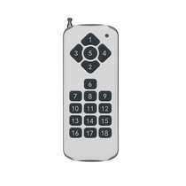 Factory direct sales of the new 18-key wireless remote control learning code remote control
