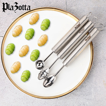 Germany plazotta304 fruit digger Watermelon spoon caterpillar spoon Carving knife Fruit cutting fruit divider