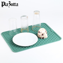 Germany plazotta Silicone cutting board mat Kitchen cutting board mat Countertop protection mat Table cutting board Insulation drain mat