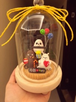 (dora slow handmade)Birthday gift creative handmade paper clay hand-made Valentines Day anniversary female