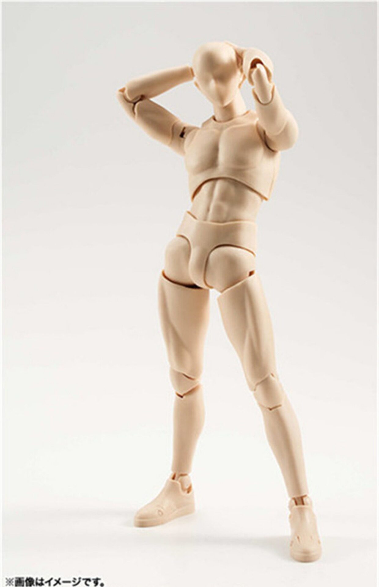 shf素体模型摆件创意设计全新美术模特绘画男女人体关节可动人偶