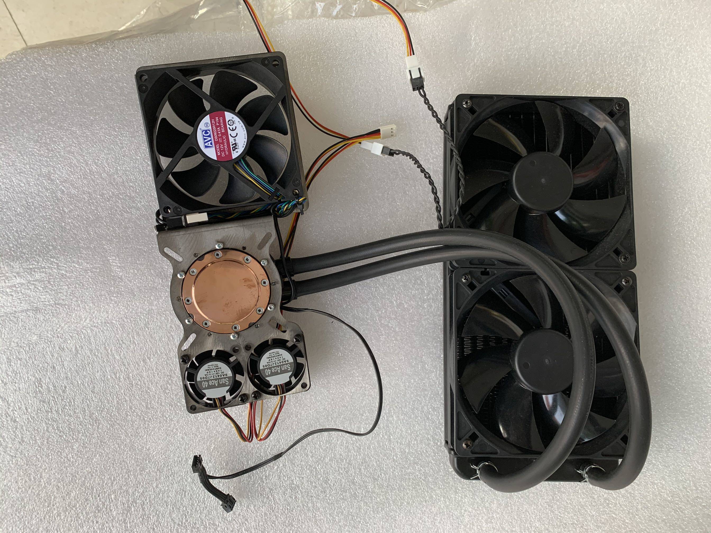 显卡一体水冷 asetek散热器改装 各种型号显卡改造支持amd nvidai