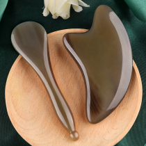 White water horn scraping plate and tendon stick female face face dredging meridian beauty household detoxification lymphatic general