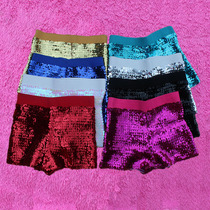 Stage singer performance costume nightclub super-style personality shining full sequin hot pants Joker bottoming shorts women