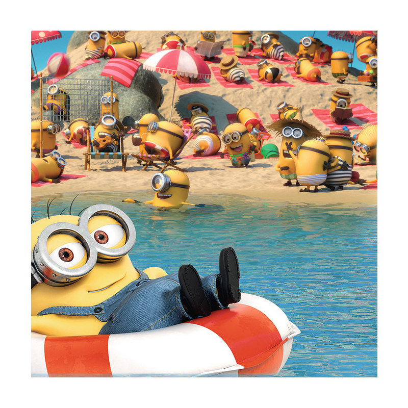 ravensburger德国原装进口睿思小黄人海边150片卡通儿童拼图礼物