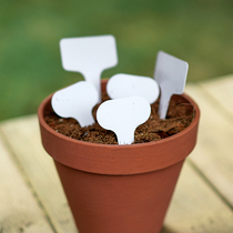 Gardening tools thickened plastic fleshy T label flower potted gardening plant label plant label waterproof plug