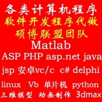 Software development customization of C# C language Java programs to do web production