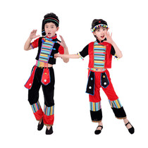 Young children minority dance costumes girls boysboys young peoples ethnic gags ethnic gags dance costumes to show clothes