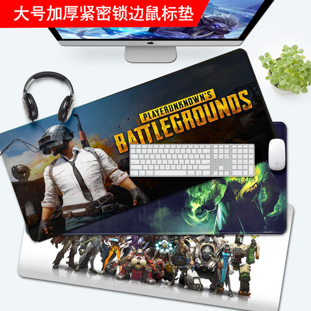 Game super large mouse pad female lock edge cute boys and girls anime trumpet thick laptop desk Game super large mouse pad female lock edge cute boys and girls anime trumpet thick laptop desk
