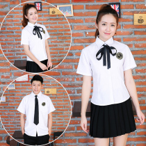 Japanese sailor uniform Student JK uniform Korean college style school uniform suit British men and women White shirt skirt class uniform