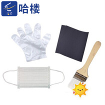 Brush wall wood Metal iron tool Brush Sandpaper roller Scraper blade Scraper blade roller set combination