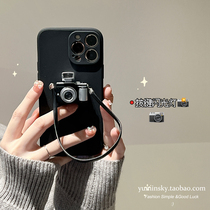 The camera that will shine applies iPhone13 Apple 12promax mobile phone shell 11 stereo xs xr creative 8