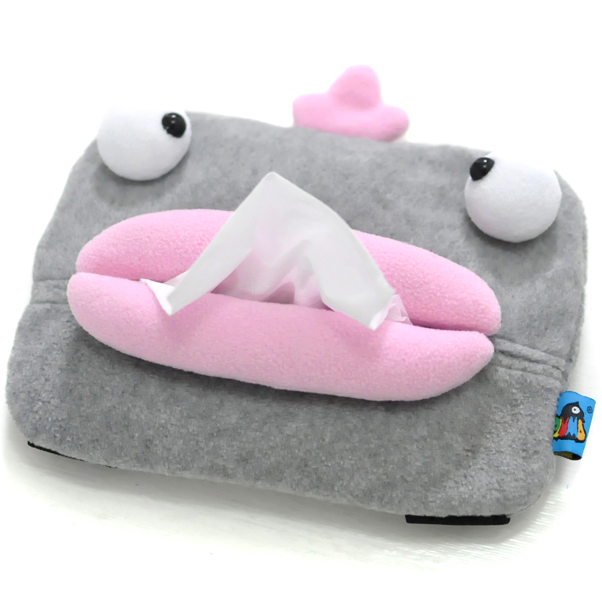 PLUMO Pi Lom car sun visor tissue box cute car paper bag hanging car paper towel bag decoration