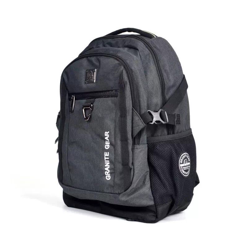 正品美国花岗岩双肩包男休闲大容量书包男士电脑旅行背包7989