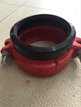 Fire clamp rubber ring rubber pad groove pipe fitting rubber ring 60 76 89 114 clamp gasket clamp leather ring