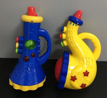 Foreign trade simulation horn Saxophone Childrens toys Baby music early education puzzle can be blown