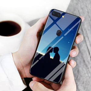 oppor17手机壳定制R15梦境版r17pro夜光玻璃壳R9s照片私人订做R11plus情侣diyR11s网红女款r9plus男潮牌OPPO